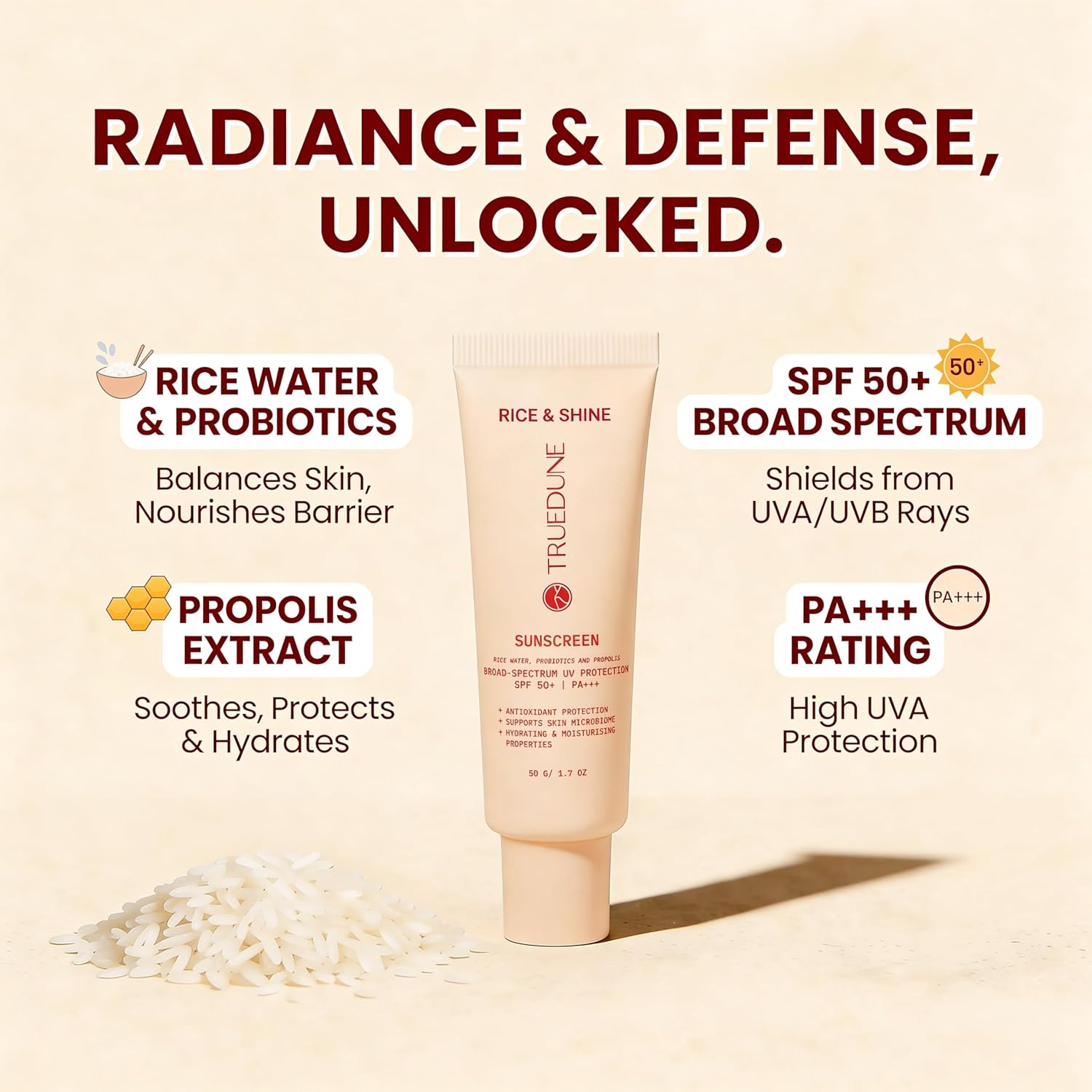 Rice & Shine Sunscreen (50g/ 1.7oz) - R