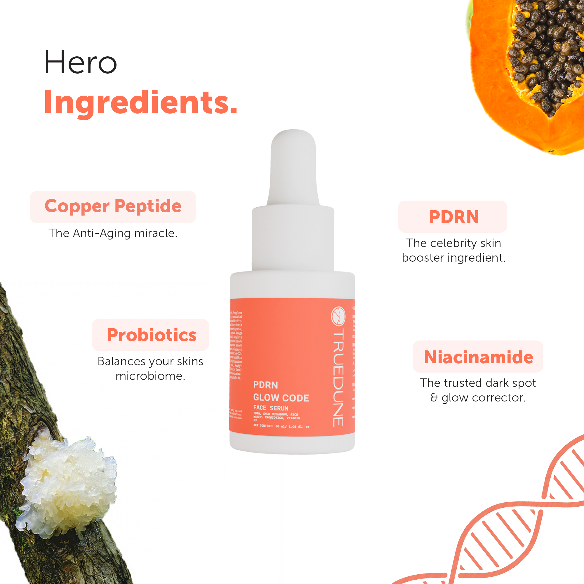 PDRN Glow Code Face Serum (30 ml/ 1.01 fl. oz)