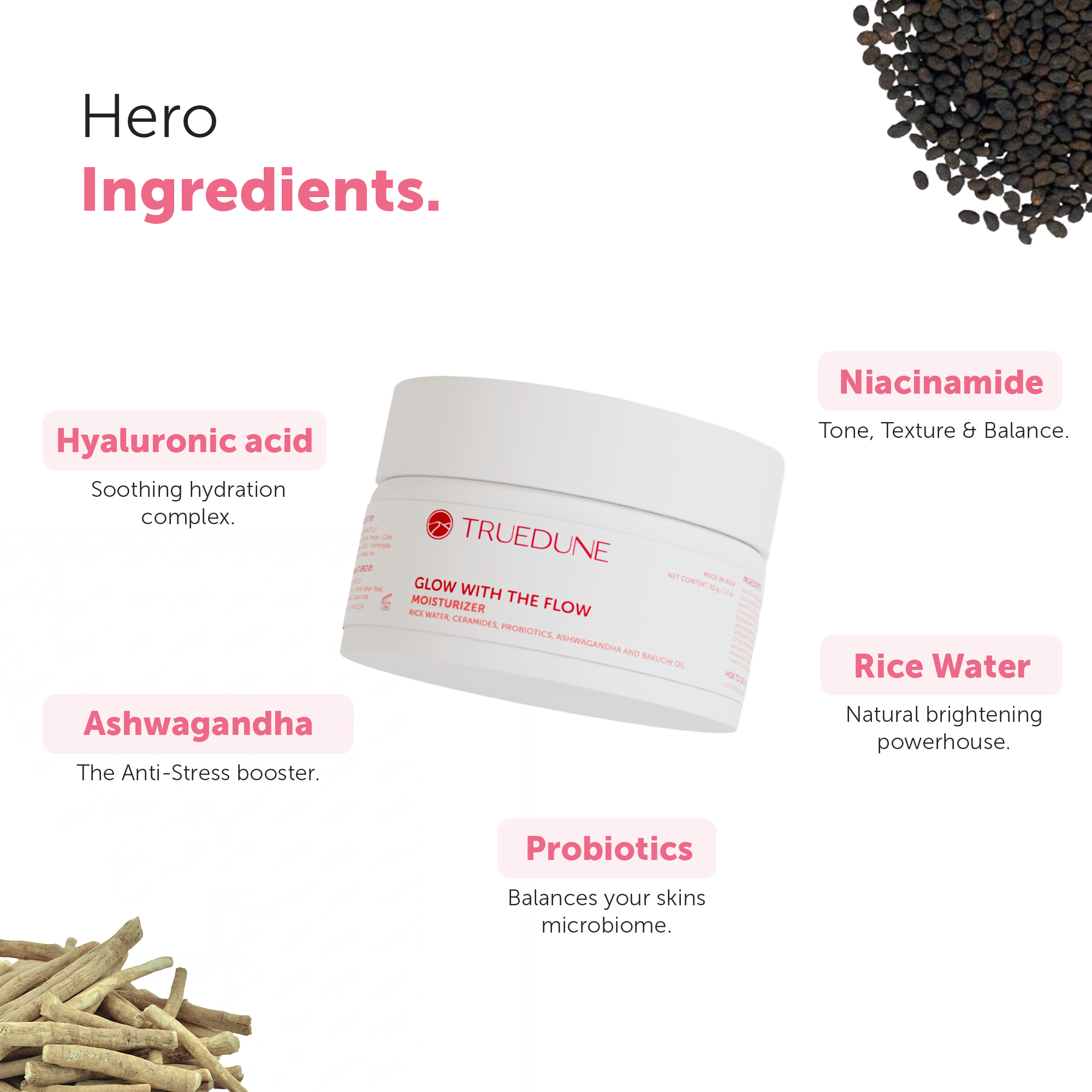 Glow With The Flow Moisturiser (50g/ 1.7 oz)