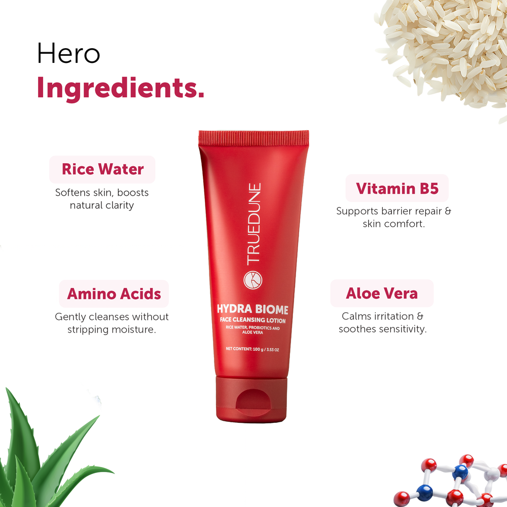Hydra Biome Cleansing Lotion (100g/ 3.53oz) - TrueDune